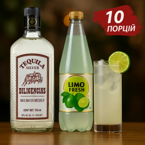 Коктейльний набір Текіла Коллінз (10 порцій)