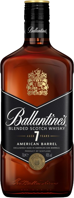 Виски Ballantine’s / Баллантайнс 7 лет American Barrel 0.7л 40%