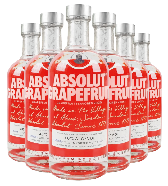 Водка Absolut Grapefruit / Абсолют Грейпфрут 0.7л 40% х 6 шт. (под заказ)