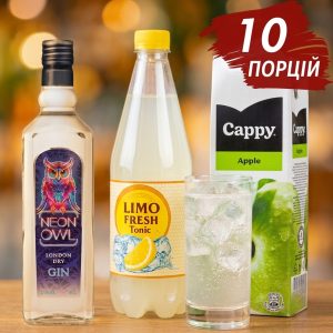 Коктейльный набор Яблочный Fizz (10 порций)