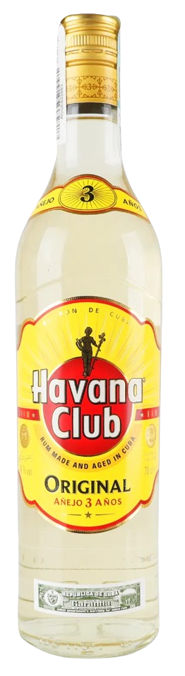 Ром Havana Club 3 anos / Гавана Клаб 3 года 0.7л 40%