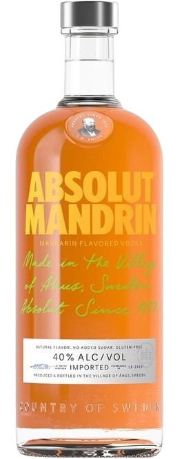 Горілка Absolut Mandarin / Абсолют Мандарин 0.7л 40% (під замовлення)