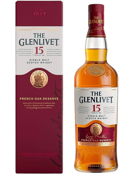 Віскі Гленлівет / Glenlivet 15 років 0.7л 40%