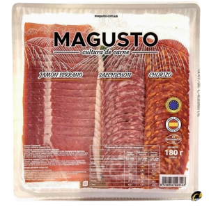 Магусто Хамон/Чорізо/Сальчічон 180г