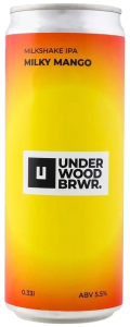Пиво Underwood Brewery Молочне Манго світле 0,33л 5,5% з/б