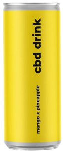 Напиток безалкогольный Underwood Soda CBD Drink Ананас Манго газированный натуральный 0.33л