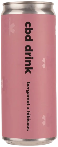 Напиток безалкогольный Underwood Soda CBD Drink Hibiscus Bergamot натуральный газированный 0.33л