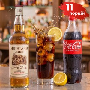 Коктейльний набір Віскі-Кола (11 порцій)