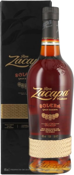 Ром Zacapa Solera Gran Reserva / Закапа Солера Гран Резерва 0,7 л 40%