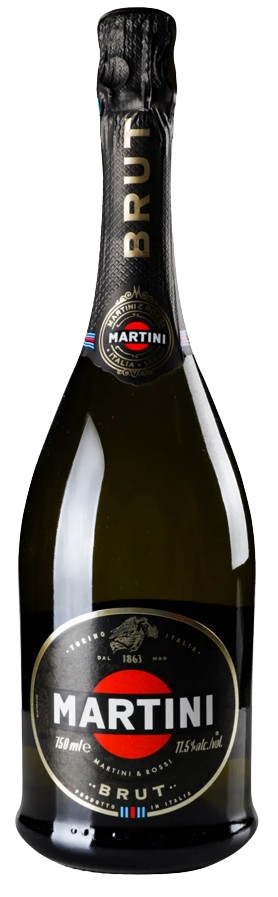 Вино иристое Martini Brut / Мартини Брют 0,75л 11,5%