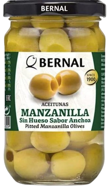 Оливки Bernal / Бернал Manzanilla без кісточки 300 г