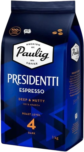 Кава Paulig Presidentti Espresso 1 кг