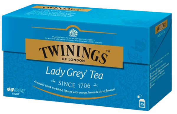 Чай чёрный Twinings Lady Grey в пакетиках 25х2г