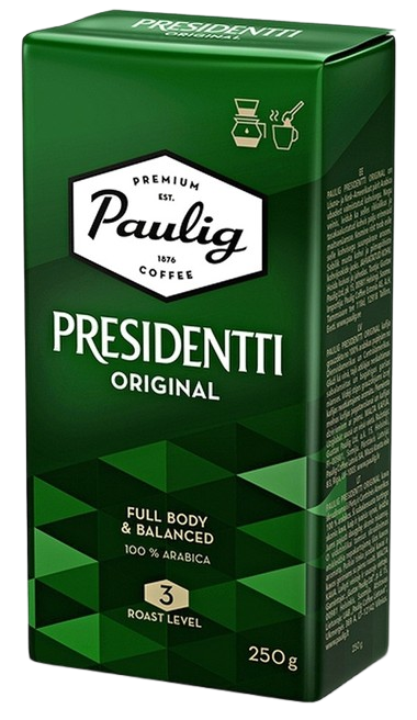 Кофе Paulig Presidentti Original 250 г
