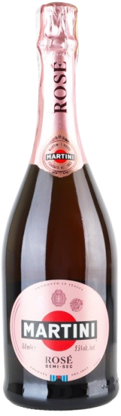 Вино игристое Martini Rose Medium Dry / Мартини Розе полусладкое 0,75л 9,5%