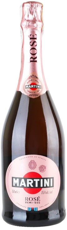 Вино игристое Martini Rose Medium Dry / Мартини Розе полусладкое 0,75л 9,5%