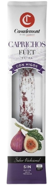 Ковбаса Фует Casademont / Касадемонт з інжиром 80г