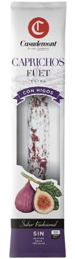 Ковбаса Фует Casademont / Касадемонт з інжиром 80г