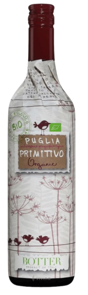 Вино Uccellini Puglia Primitivo IGT BIO красное полусухое 0,75л 14%