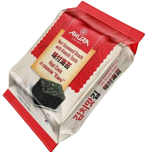 Снек Akura нори со вкусом кимчи 4,5 г