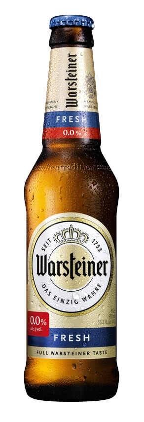 Пиво безалкогольне Warsteiner Premium Fresh / Варштайнер Преміум Фреш 0.33л скло