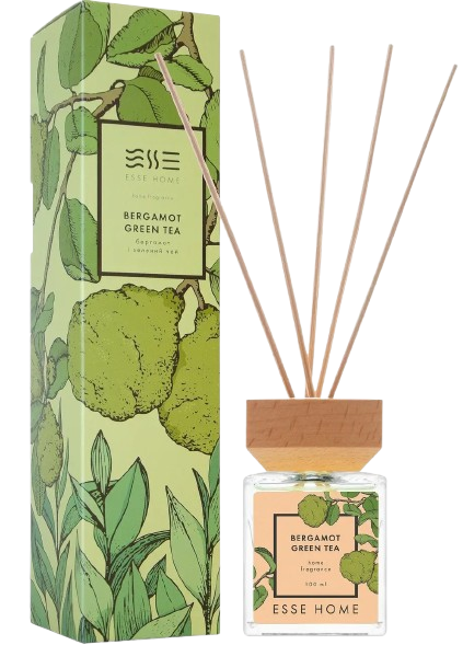 Аромадиффузор Esse Home Бергамот-Зелёный чай 100 мл