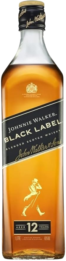 Віскі Johnnie Walker Black label / Джонні Уокер Блек Лейбл 1л 40%