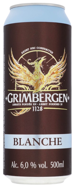 Пиво Grimbergen Blanche / Грімберген Бланш 0.5л 6% з.б.
