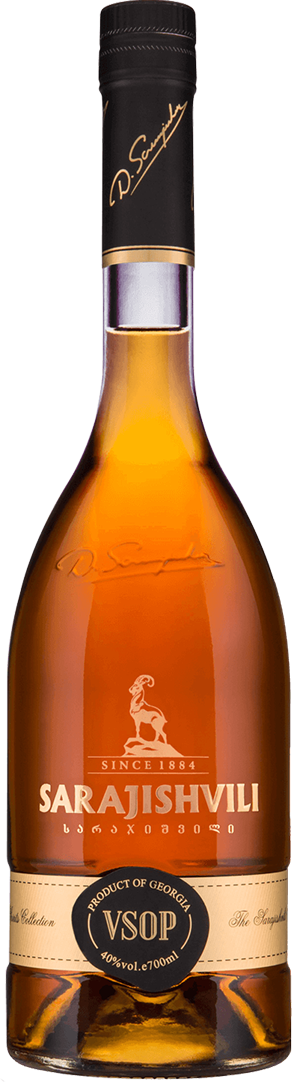 Грузинский бренди Sarajishvili / Сараджишвили VSOP 0,7л 40%