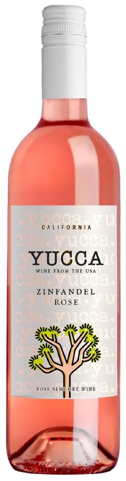 Вино Yucca Zinfandel Rose / Юкка Зинфандель розовое полусухое 0,75л 10,5%