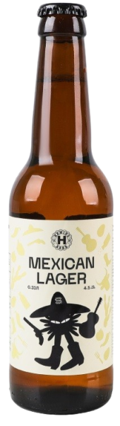 Пиво Heming Mexican Lager / Хемінг Мексиканський Лагер світле фільтроване 0,33л 4,5%