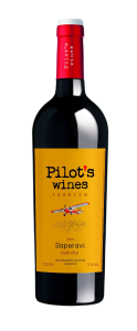 Вино Pilot’s Wines Saperavi Reserve/ Пайлотс Вайнс Сапераві Reserve червоне сухе 0,75 л 11%