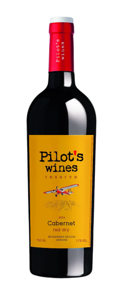 Вино Pilot’s Wines Cabernet Reserve / Пайлотс Вайнс Каберне Reserve красное сухое 0,75 л 11%