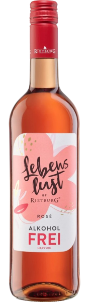 Вино безалкогольне Lebenslust Rose / Лібенслюст рожеве напівсухе 0,75л 0%