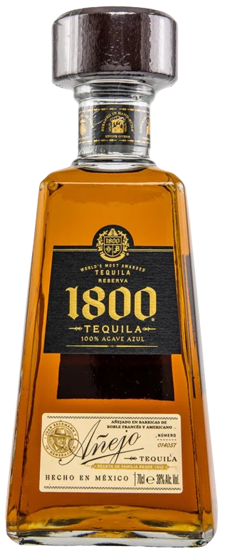 Текила 1800 Anejо 100% агава 0,7л 38%