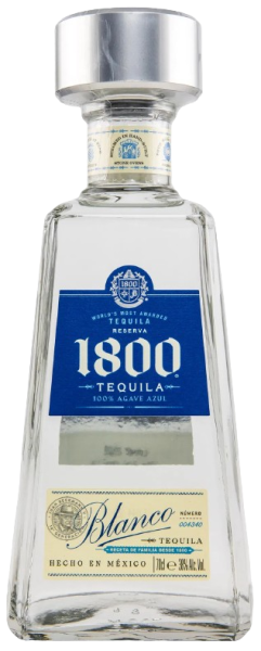 Текила 1800 Silver 100% агава 0,7л 40%