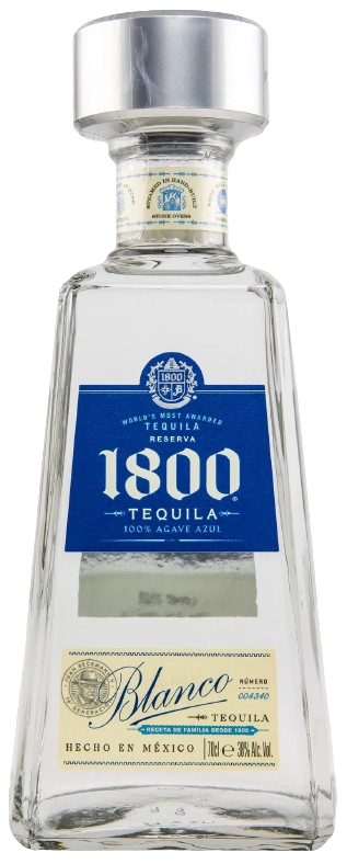 Текила 1800 Silver 100% агава 0,7л 40%