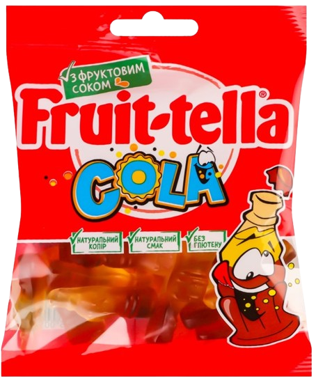 Жувальний мармелад Fruit-tella / Фрутелла Кола 90г