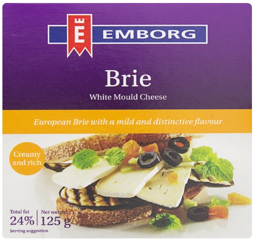 Emborg / Эмборг cыр Бри 125г 50%