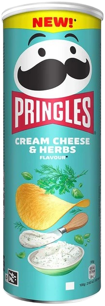 Чипсы Pringles / Принглс Крем-сыр и травы 165 г