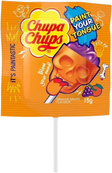 Карамель Chupa Chups / Чупа Чупс 3D Skull 15 г