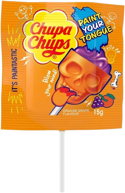 Карамель Chupa Chups / Чупа Чупс 3D Skull 15 г