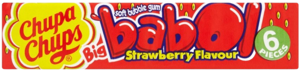 Жувальна гумка Chupa Chups / Чупа Чупс Big Babol Полуниця 27,6 г