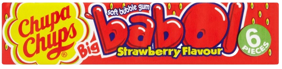 Жувальна гумка Chupa Chups / Чупа Чупс Big Babol Полуниця 27,6 г