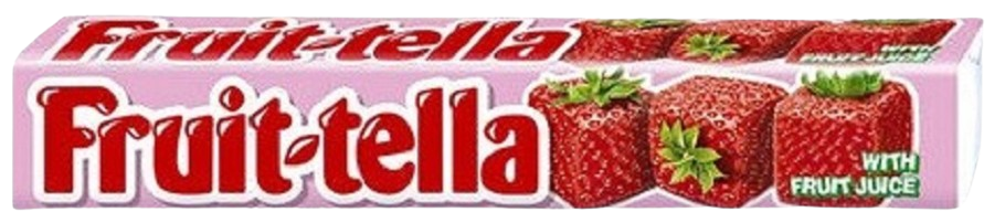 Жевательная конфета Fruit-tella / Фрутелла клубника 41 г