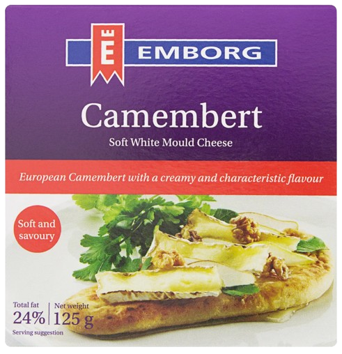 Emborg / Эмборг сыр Камамбер 125г 50%