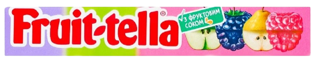 Жевательная конфета Fruit-tella / Фрутелла Садовые фрукты 41 г