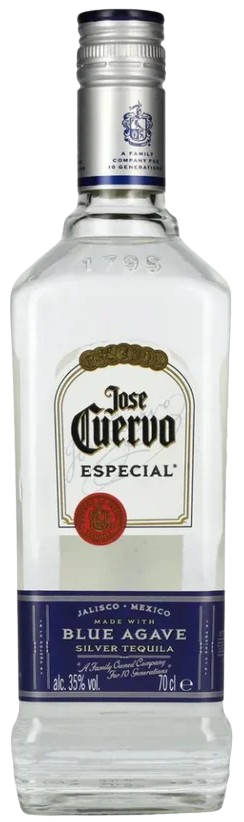 Текіла Jose Cuervo Especial Silver / Хосе Куерво Еспешіал Сільвер 0,7л 35%
