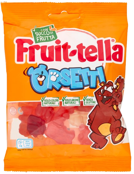 Жувальний мармелад Fruit-tella / Фрутелла Orsetti 90г