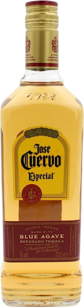 Текіла Jose Cuervo Especial Reposado / Хосе Куерво Еспешіал Репосадо 0,7л 35%